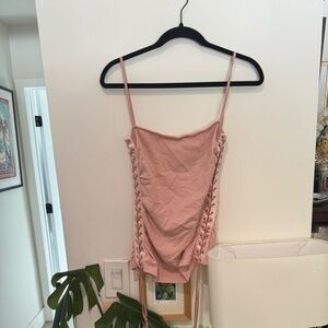 Dolce & Gabbana Lace Up Cami